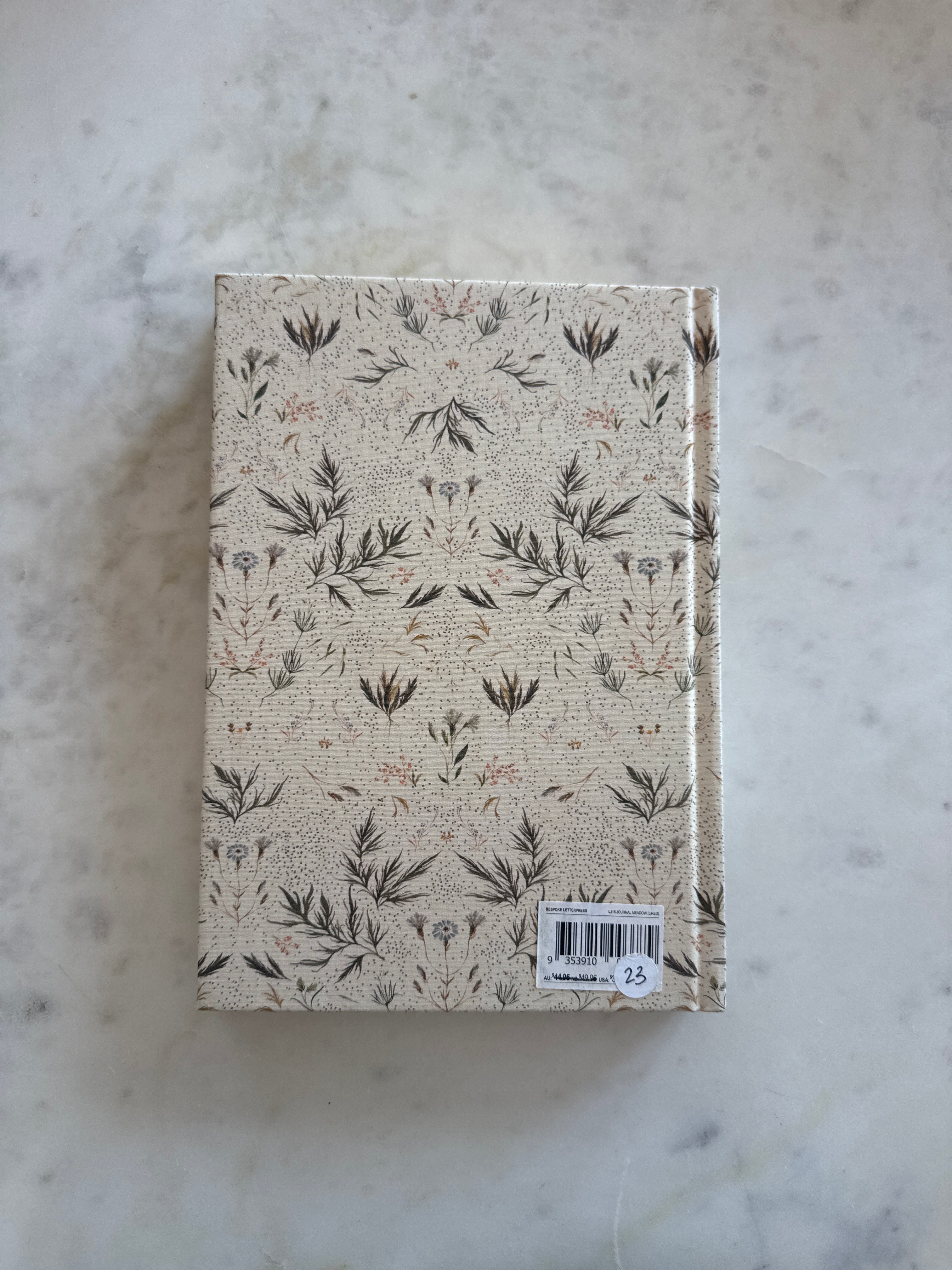 BESPOKE LETTERPRESS JOURNAL