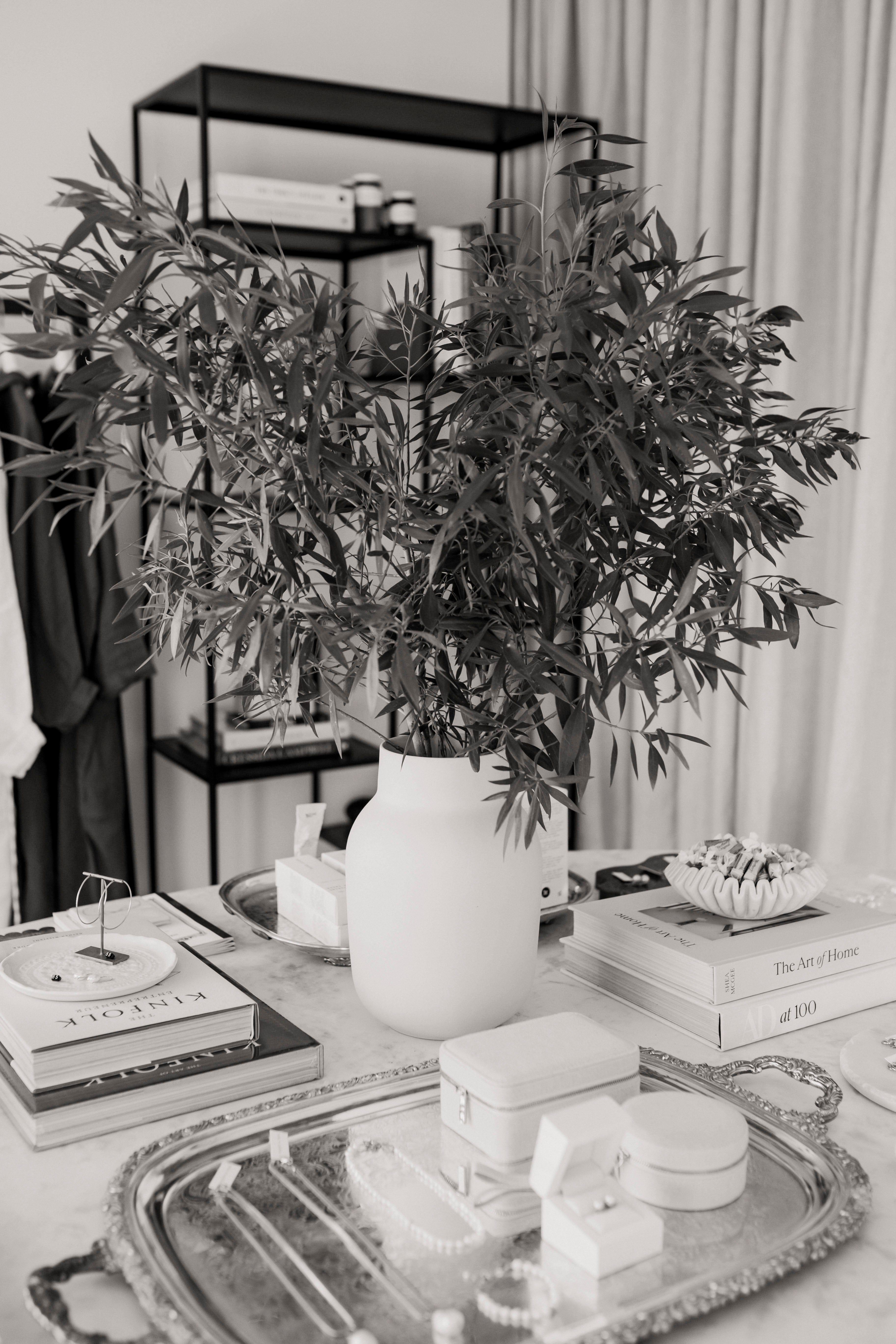 LARGE WHITE VASE