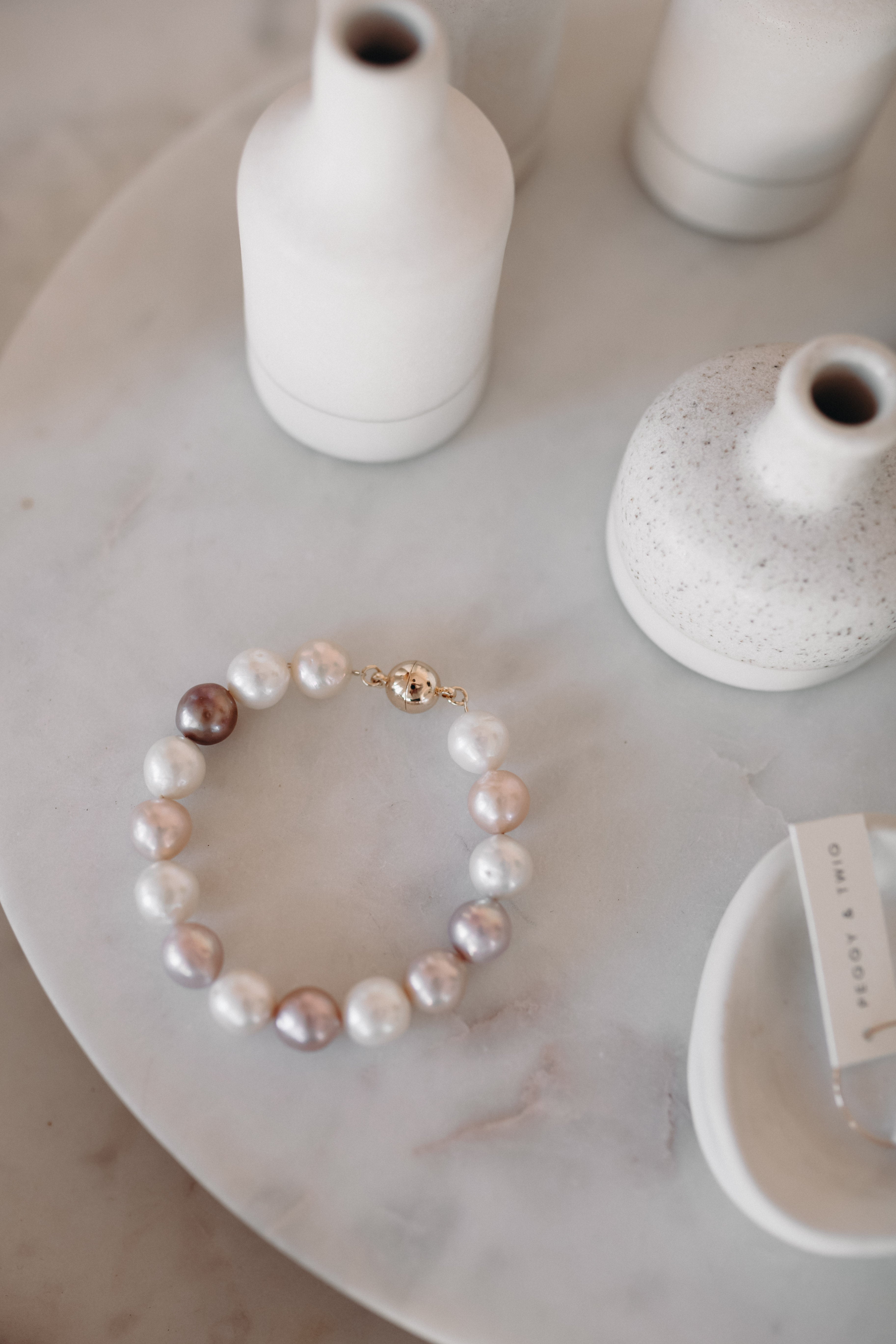 PINK PEARL BRACELET