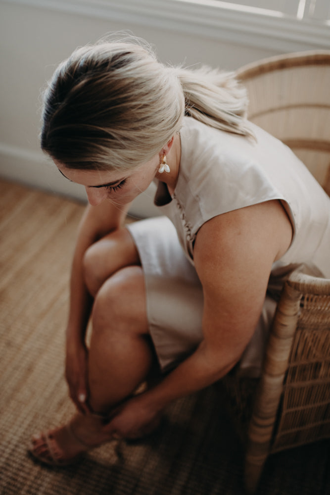 HAZEL PEARL EARRINGS