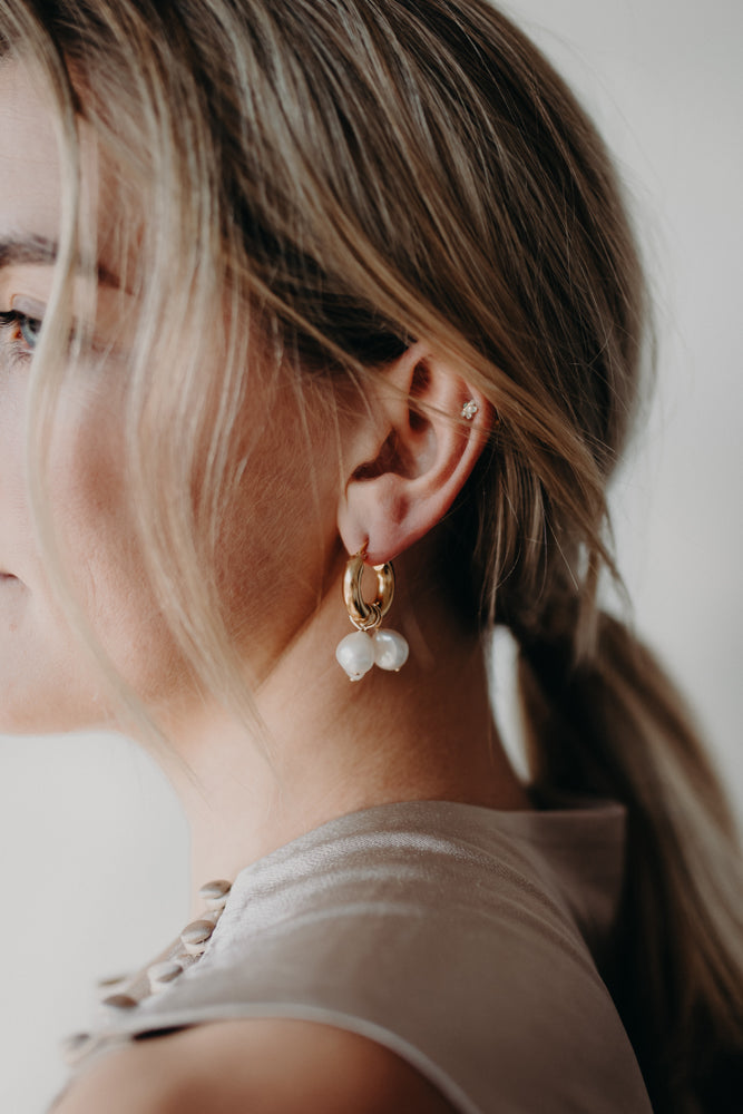 HAZEL PEARL EARRINGS