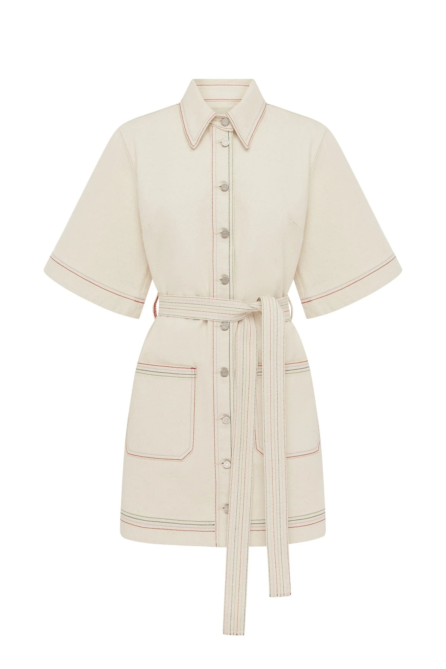 ALEMAIS | Norma Denim Mini Dress