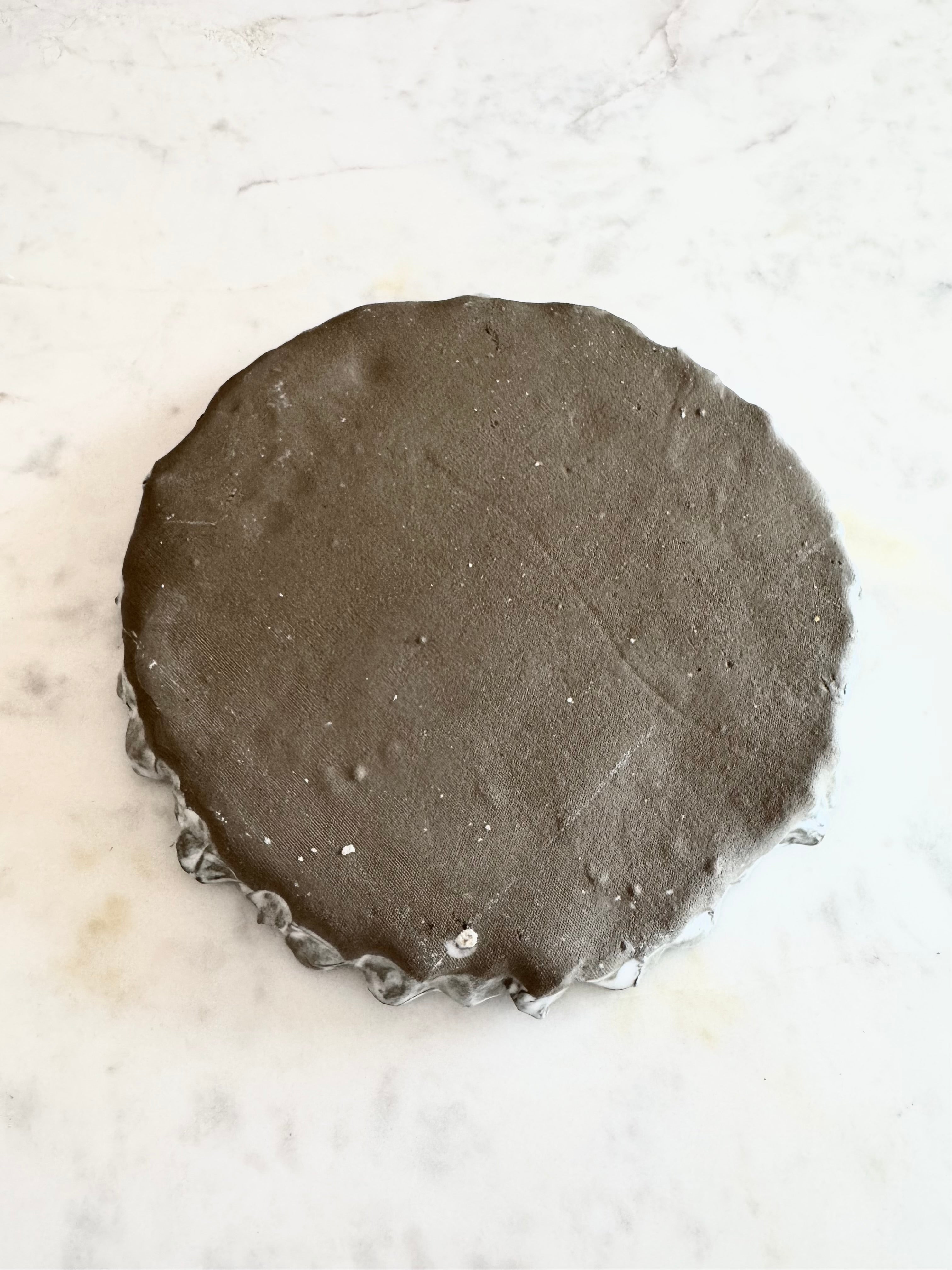 CERAMIC LACE PLATE