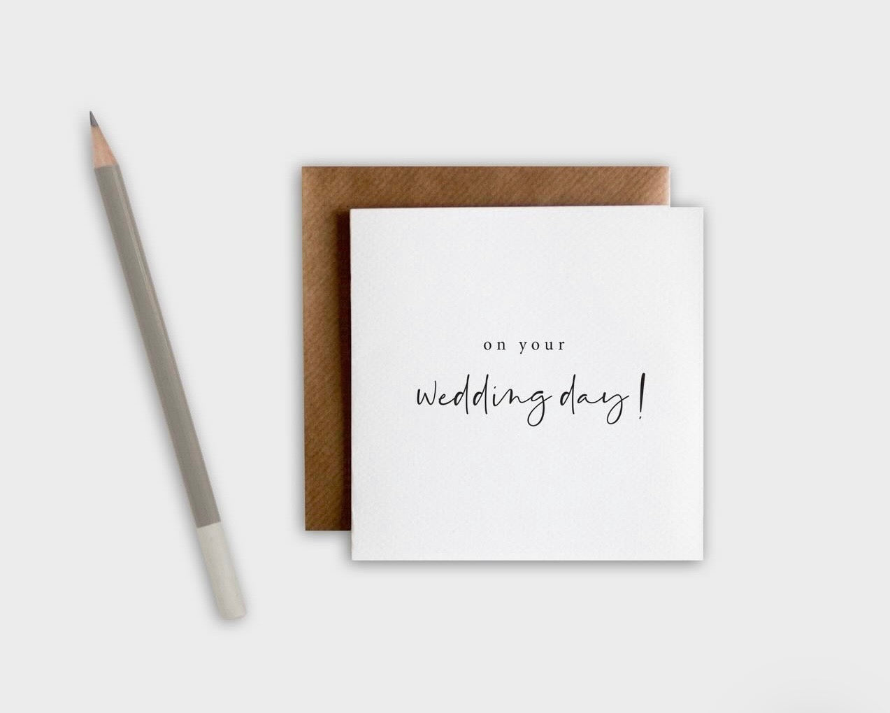 ON YOUR WEDDING DAY | CARD
