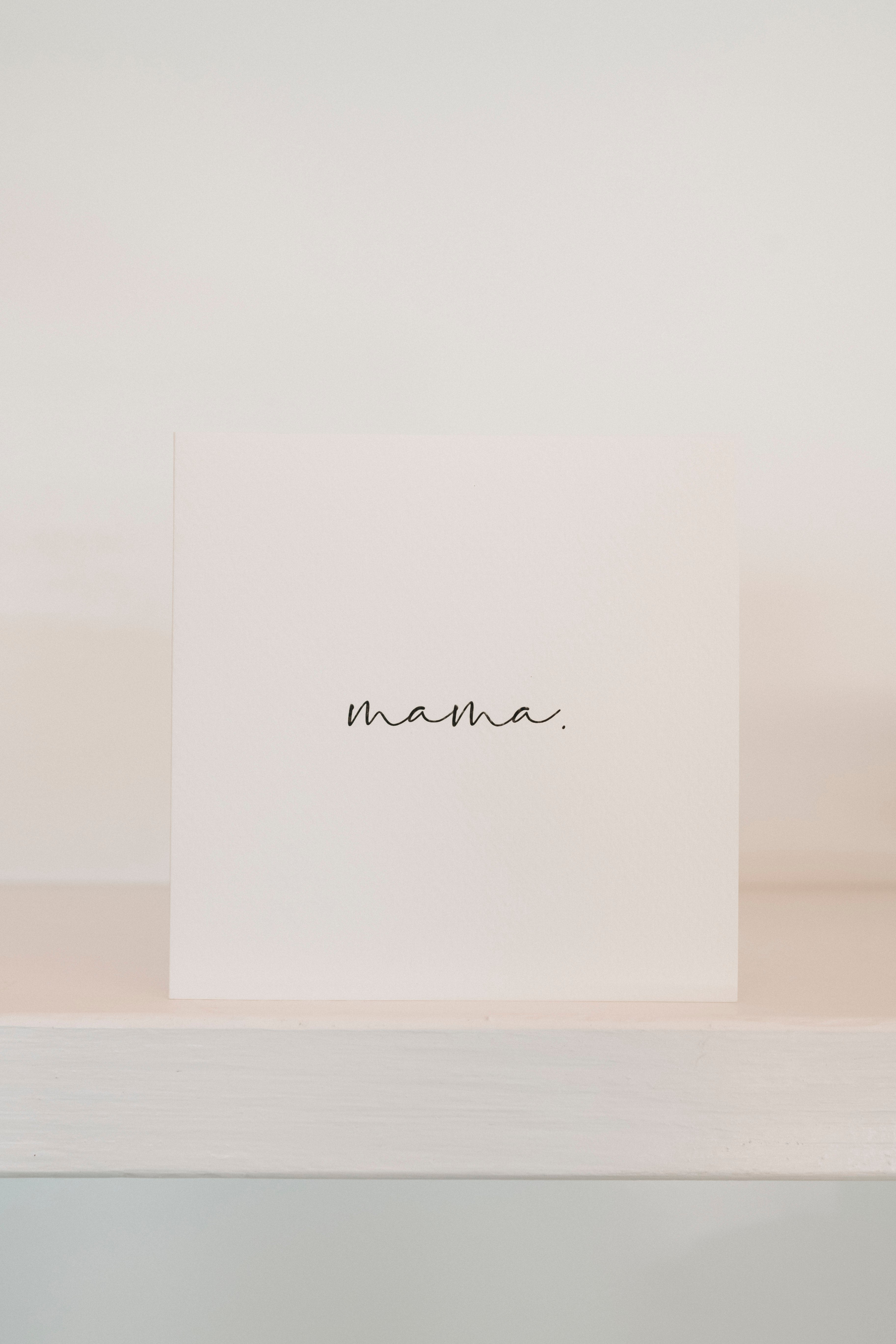 MAMA | CARD