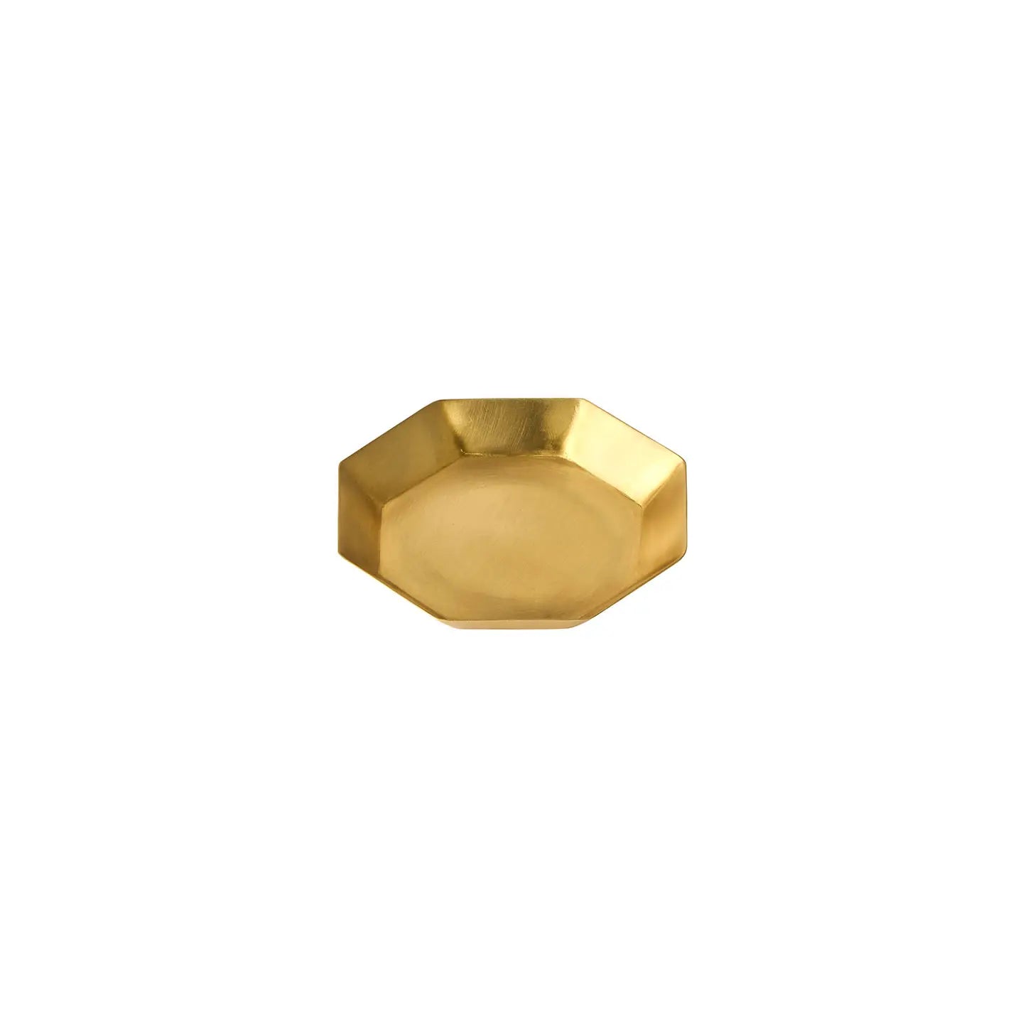 BRASS PLATE OCTAGON