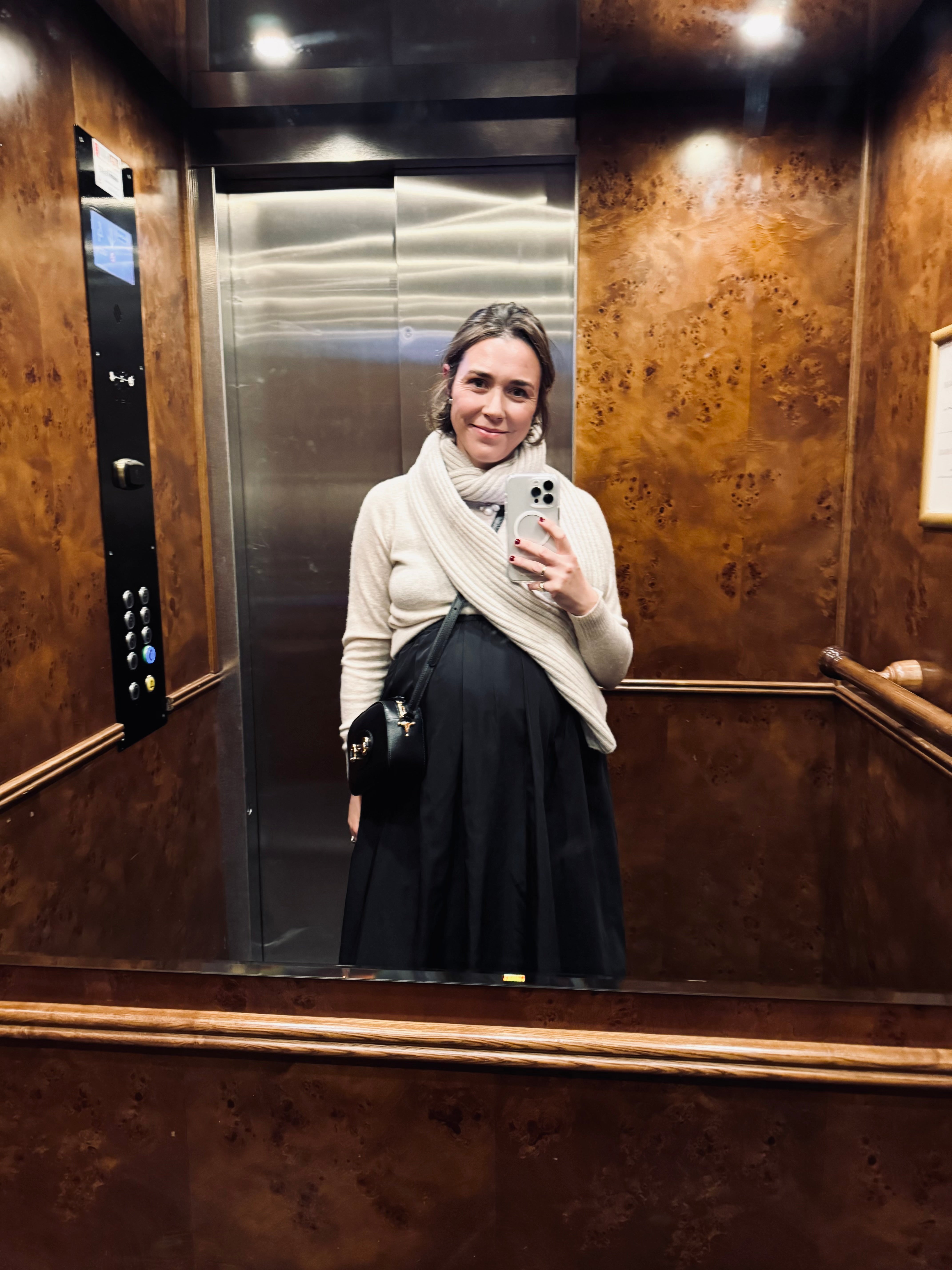 ZARA BLACK SKIRT