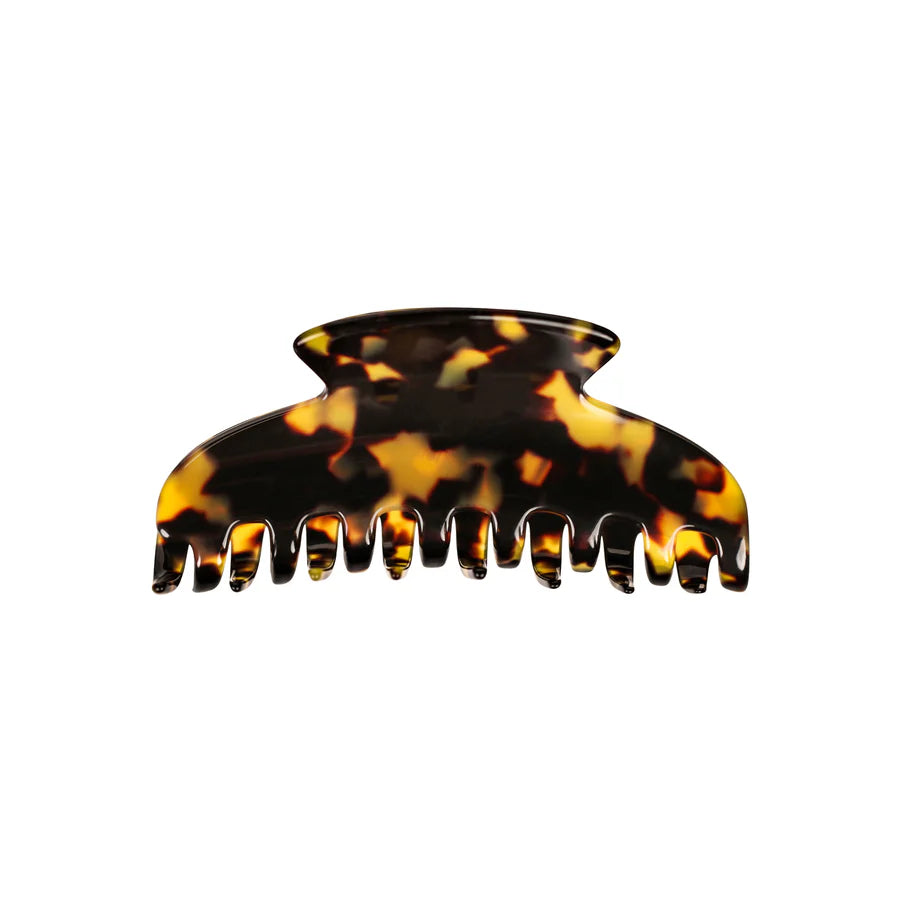 DARK TORTOISESHELL CLAW CLIP | MEDIUM