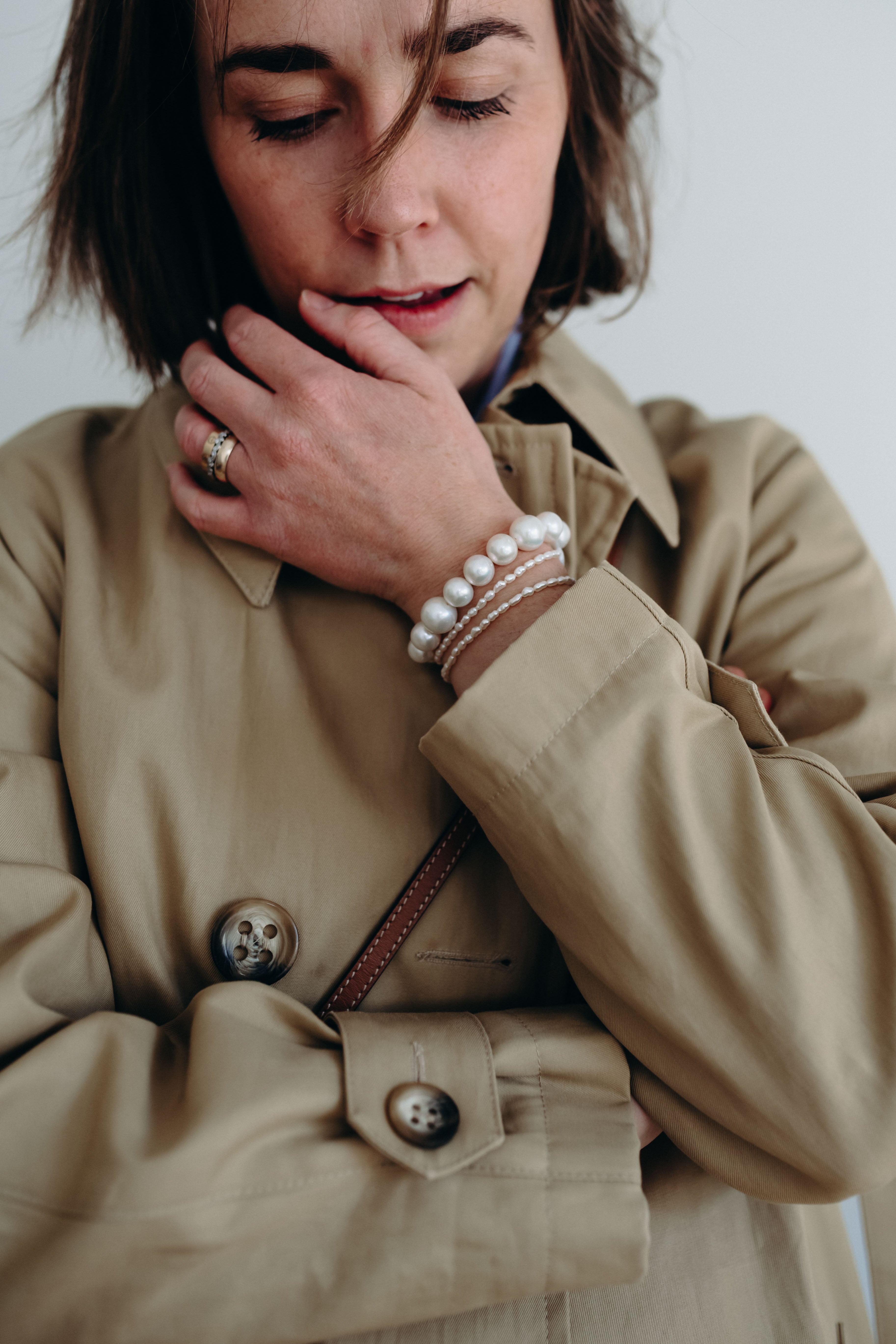 RICE PEARL BRACELET