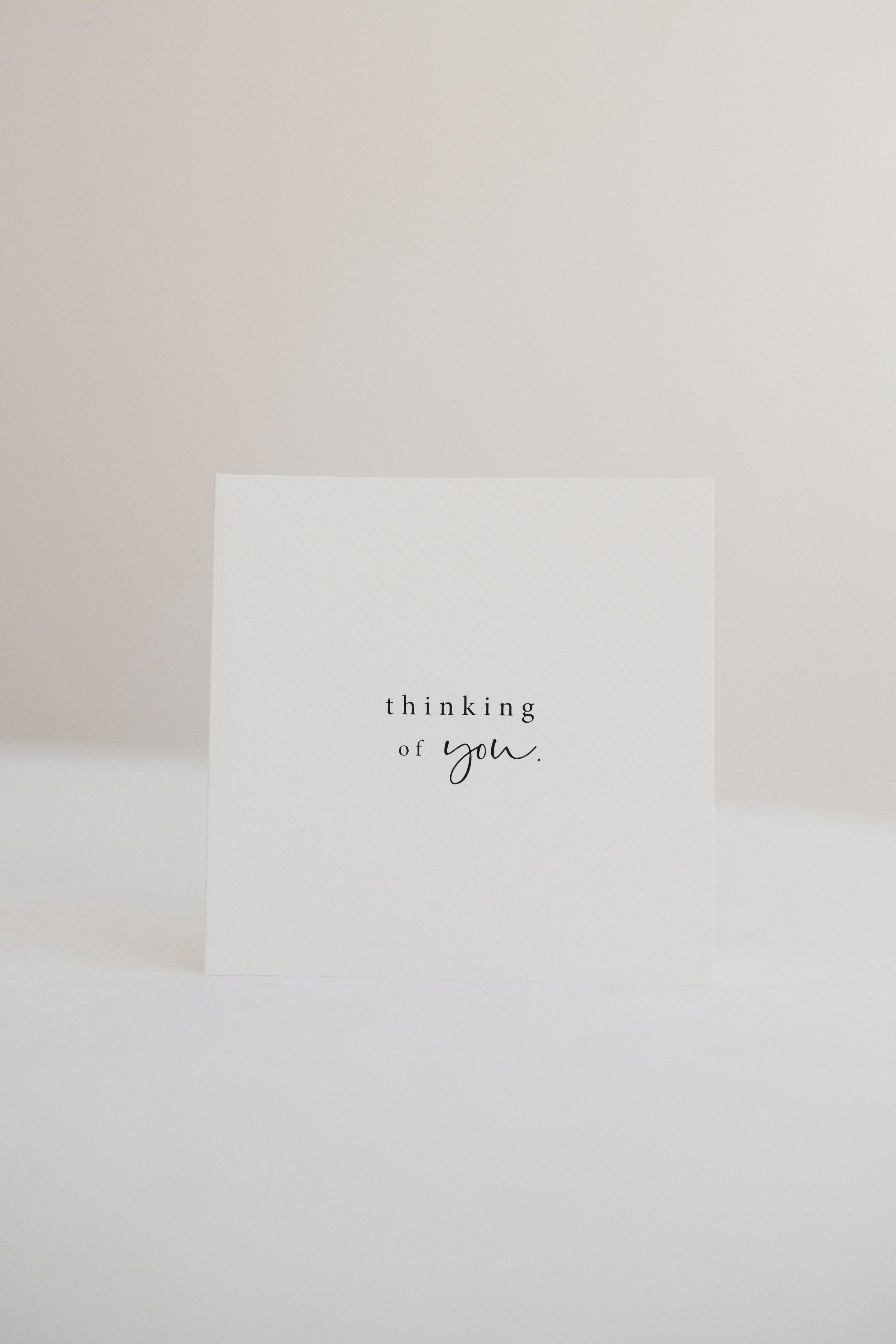 THINKING OF YOU | CARD