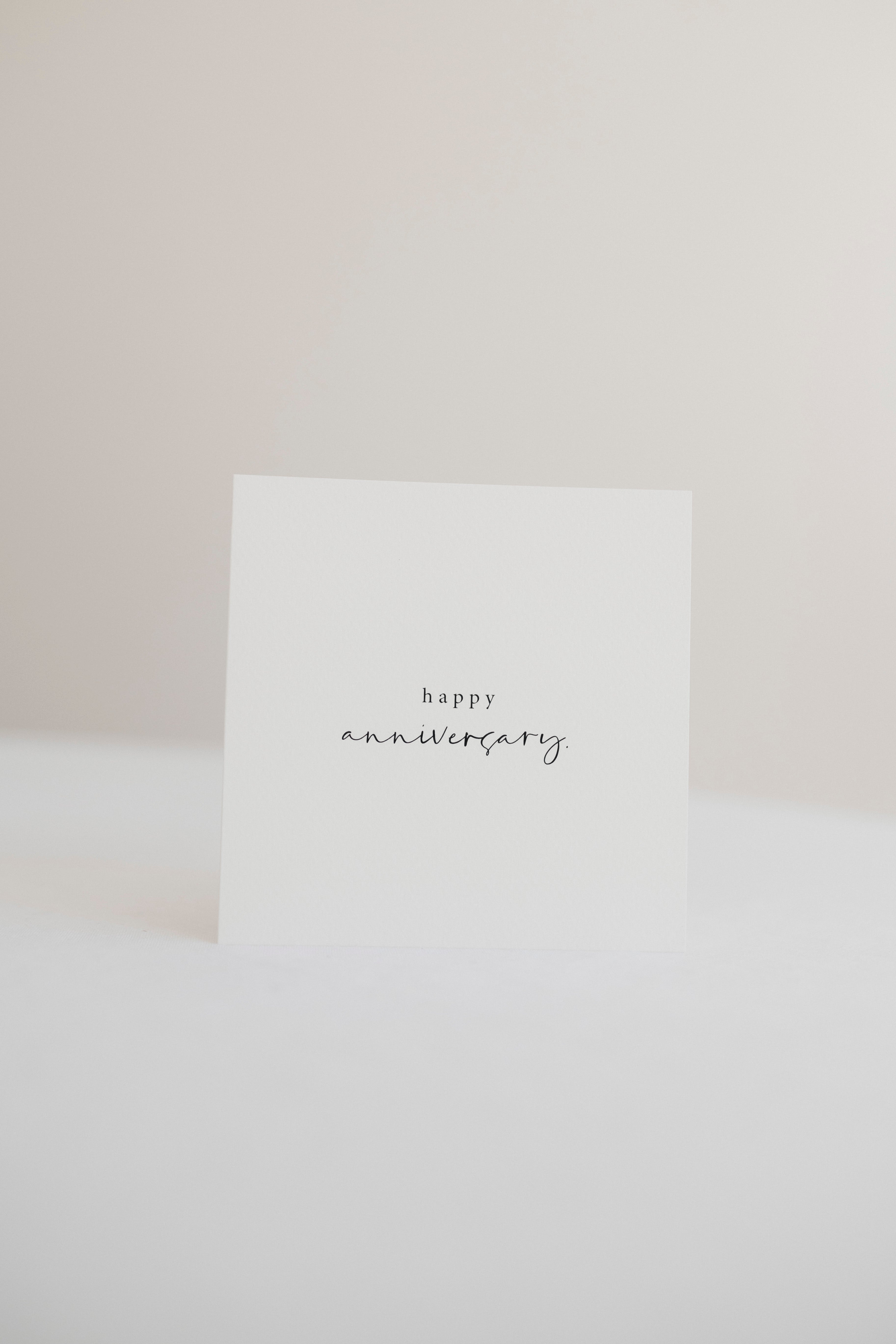 HAPPY ANNIVERSARY | CARD
