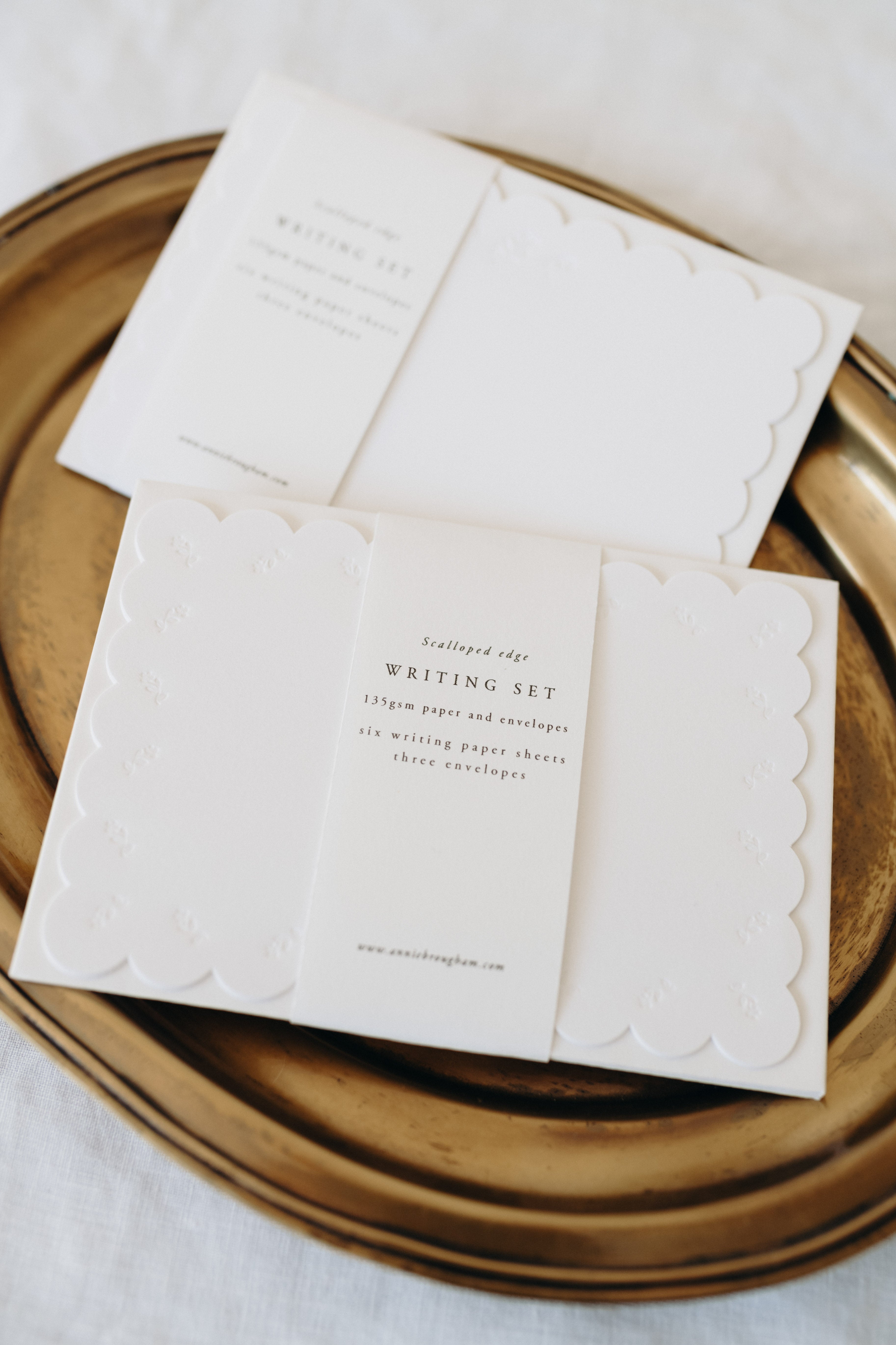 Letterpress Luxury Writing Paper Set