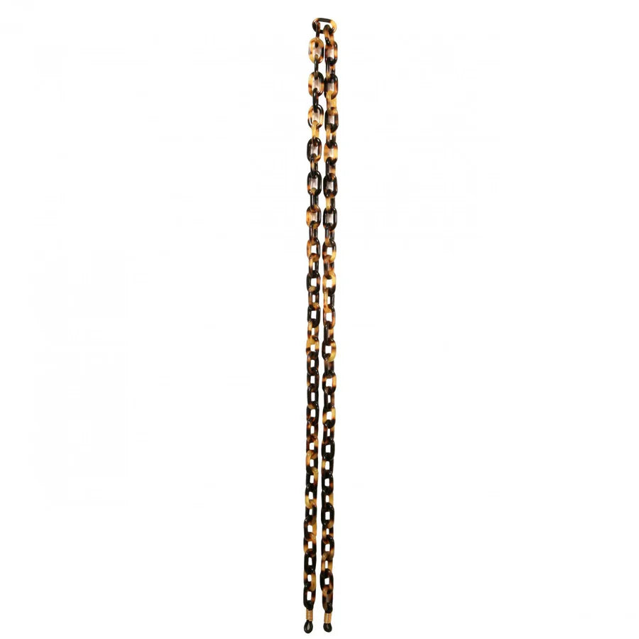 GLASSES CHAIN | DARK TORTIOSESHELL
